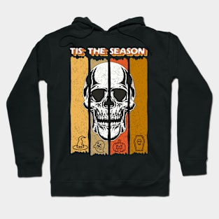 Halloween Skull Tis' The Season Hoodie